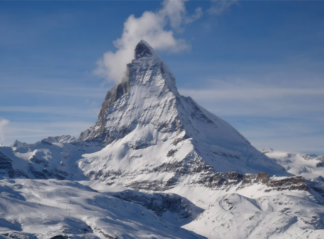 Matterhorn reaching to the clouds