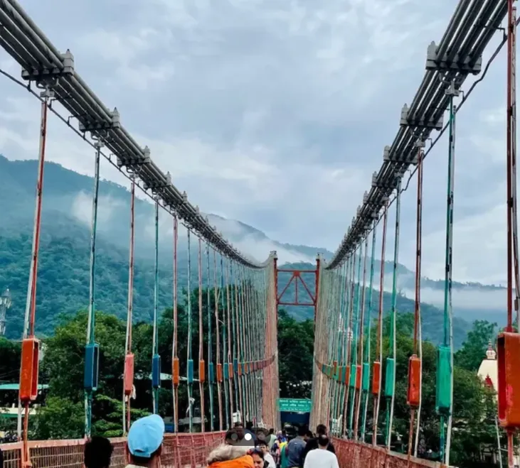 Laxman Jhula Bridge in India