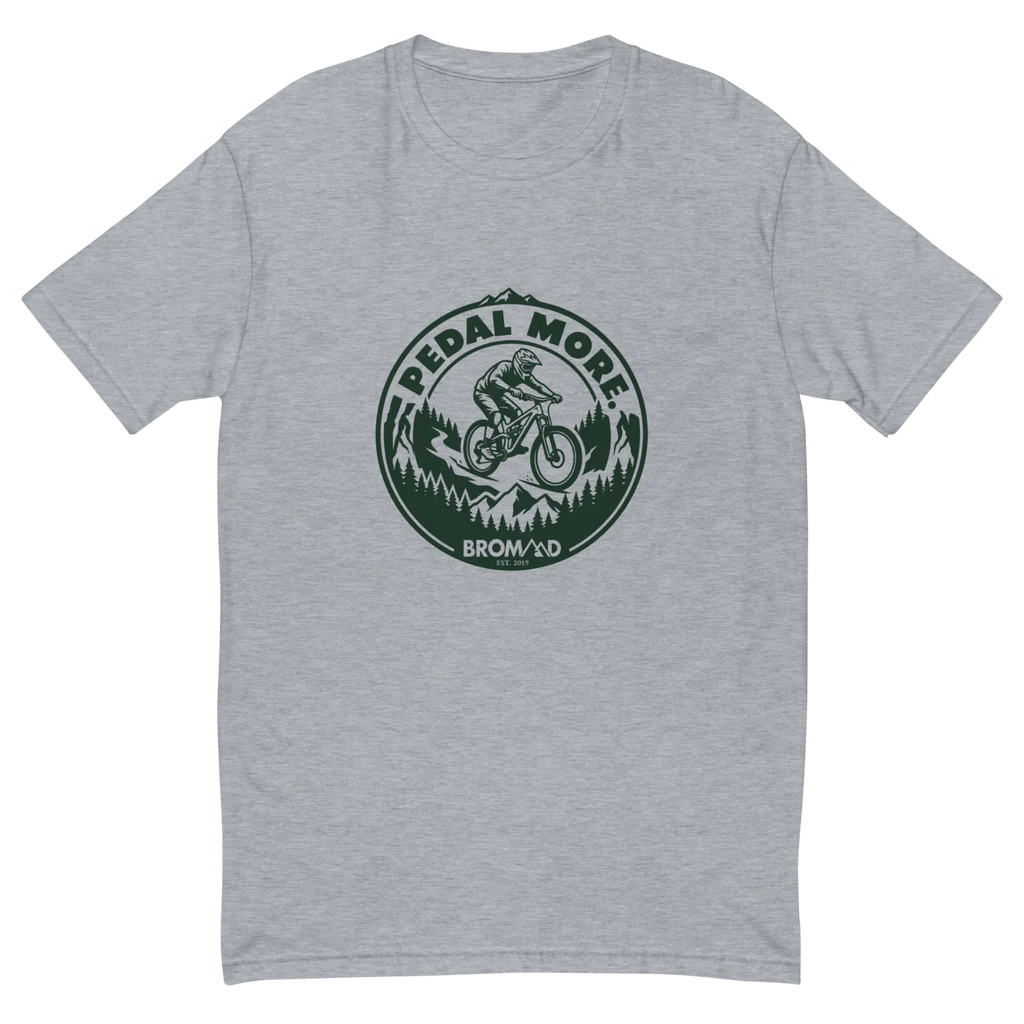 Pedal More T-Shirt | Gray