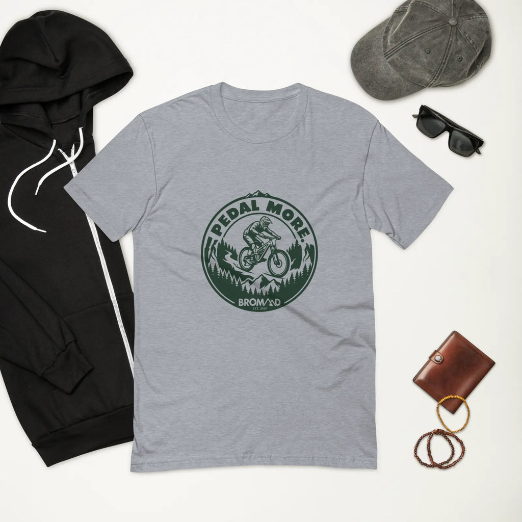 Pedal More T-Shirt | Gray