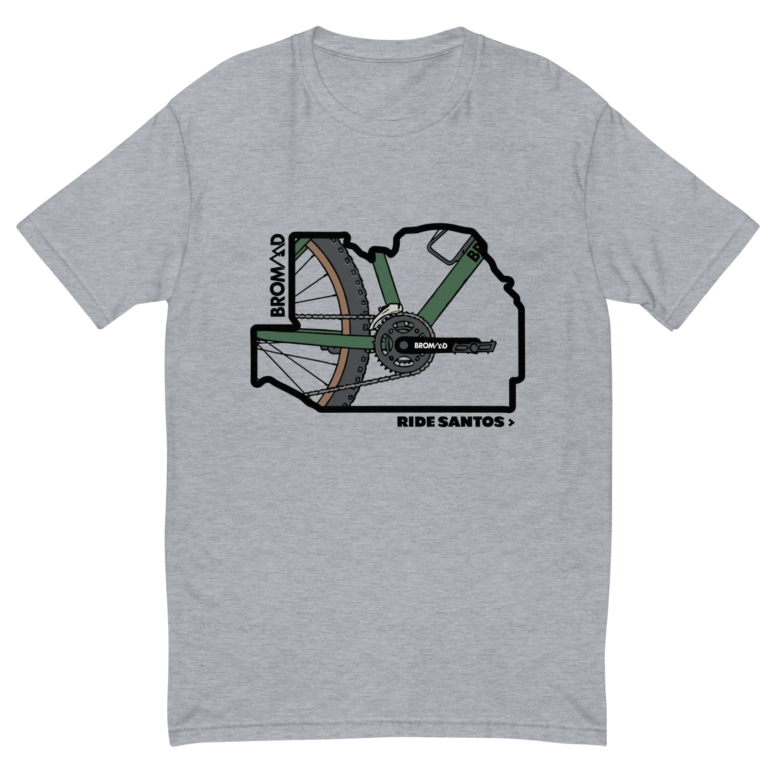 Ride Santos T-Shirt | Gray