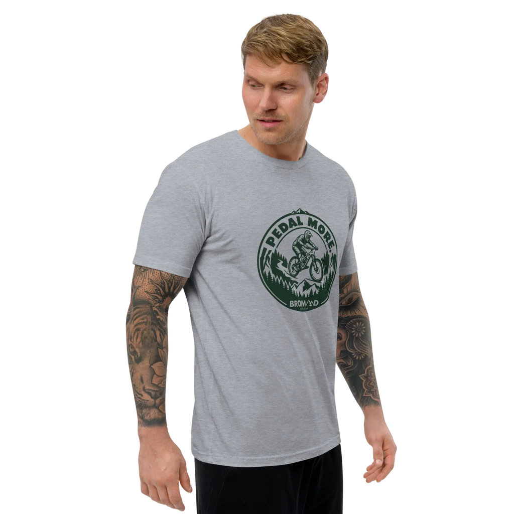 Pedal More T-Shirt | Gray