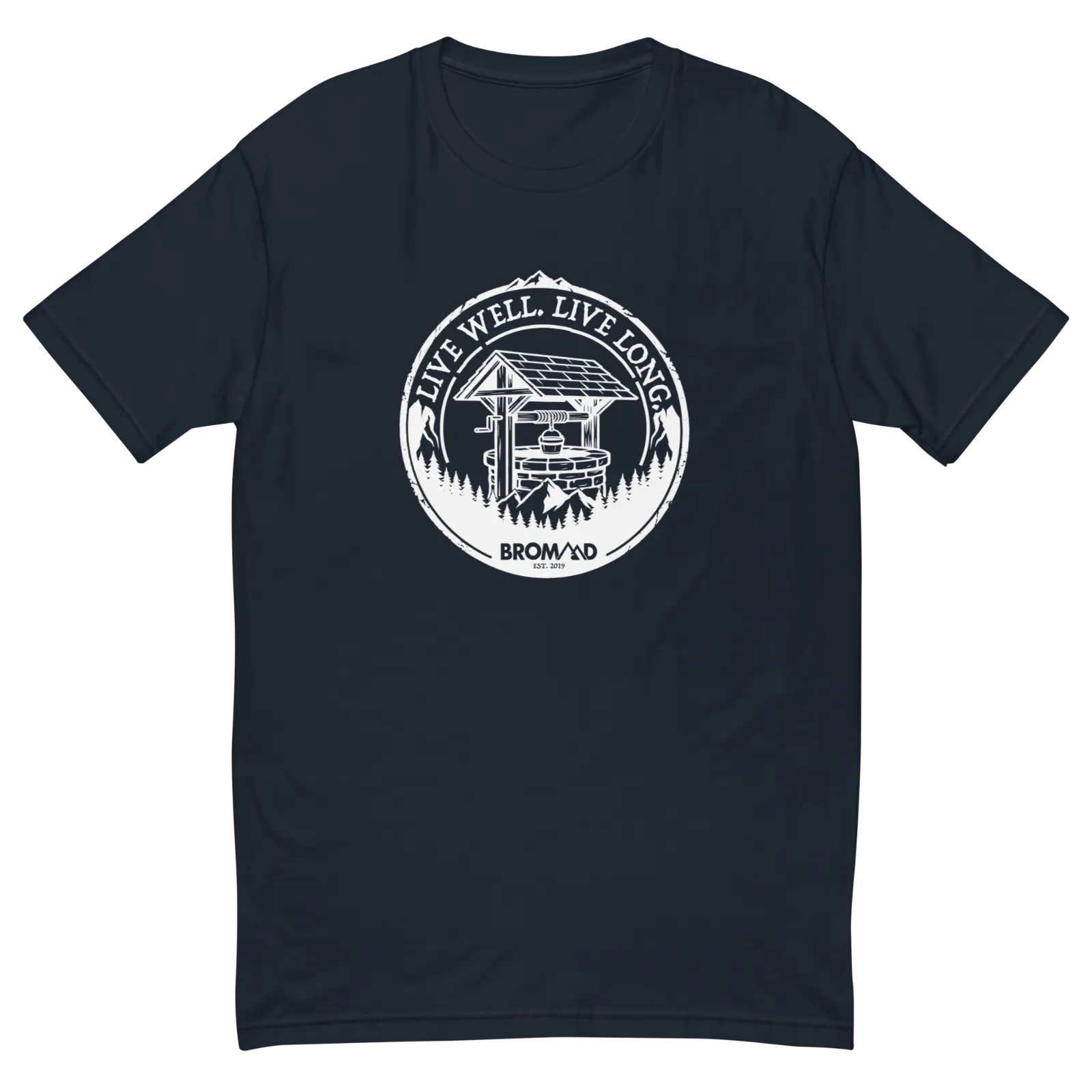 Live Well T-Shirt | Midnight Navy