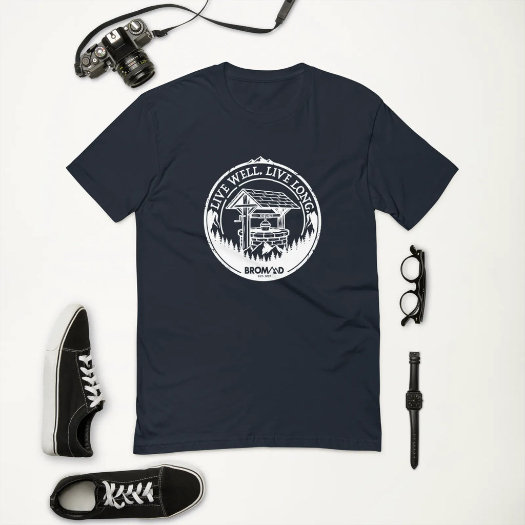 Live Well T-Shirt | Midnight Navy