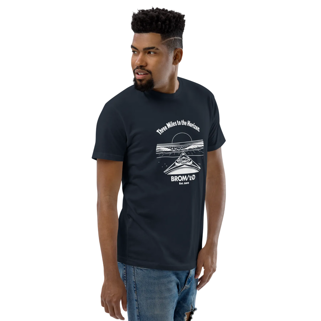 Three Miles T-Shirt | Midnight Navy