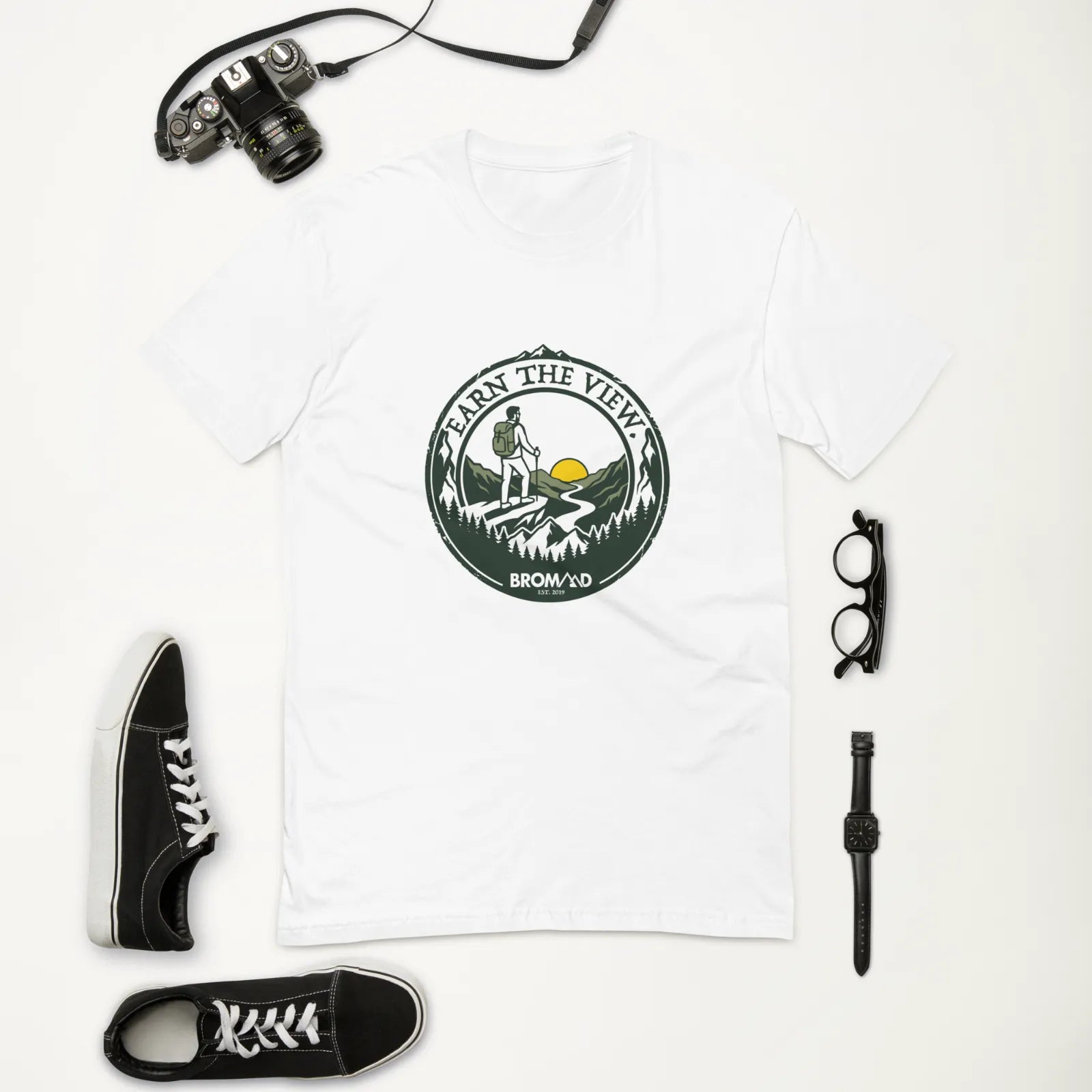 Earn the View T-Shirt | White