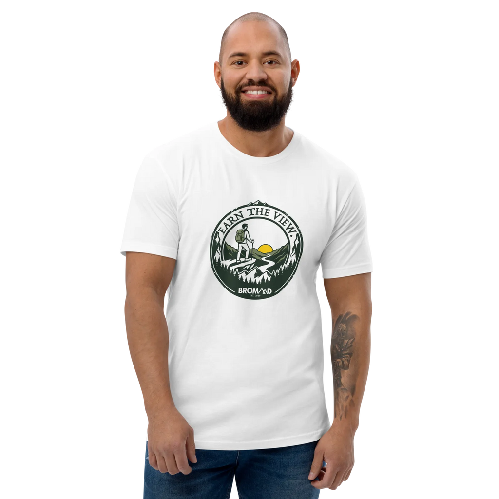 Earn the View T-Shirt | White