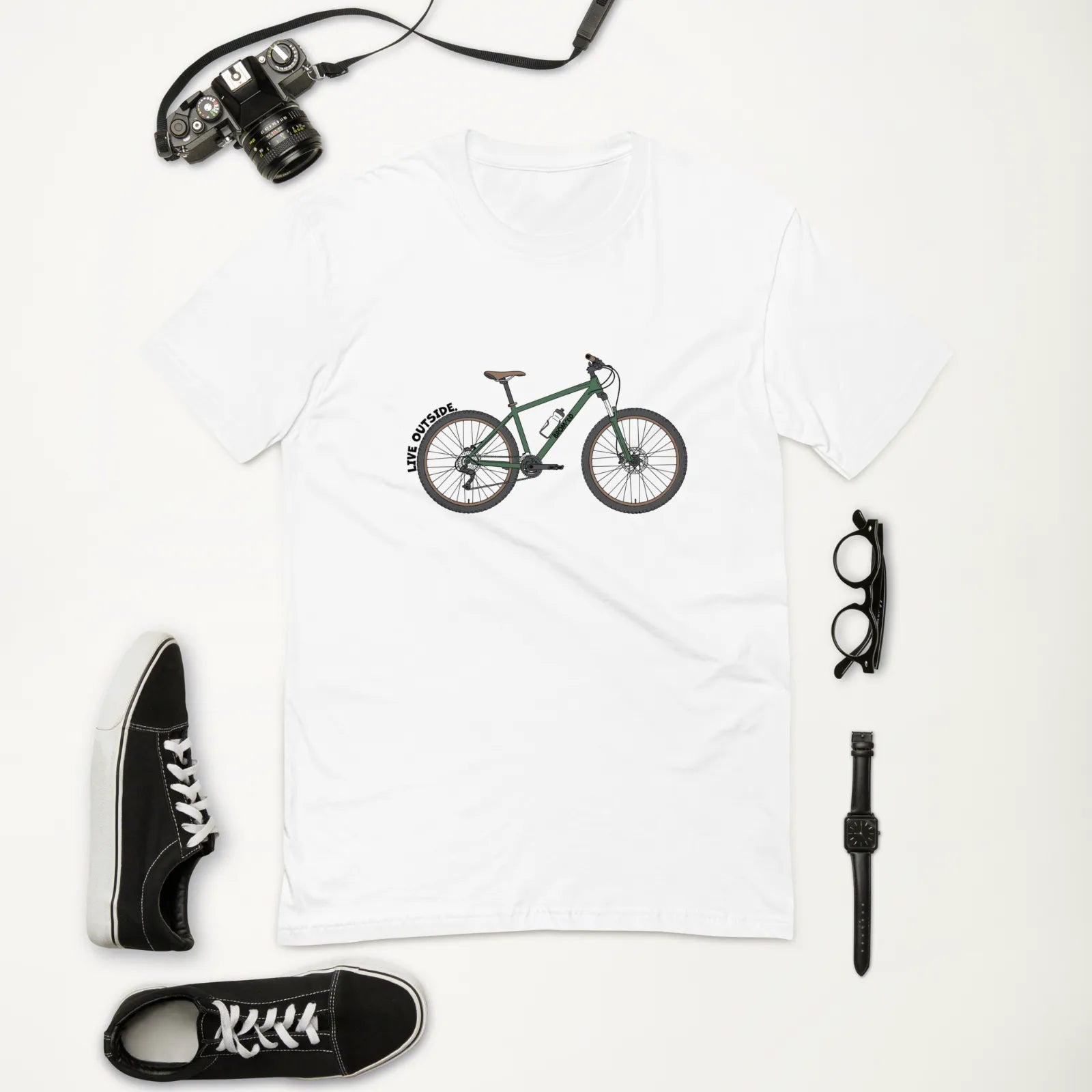 Live Outside T-Shirt | White